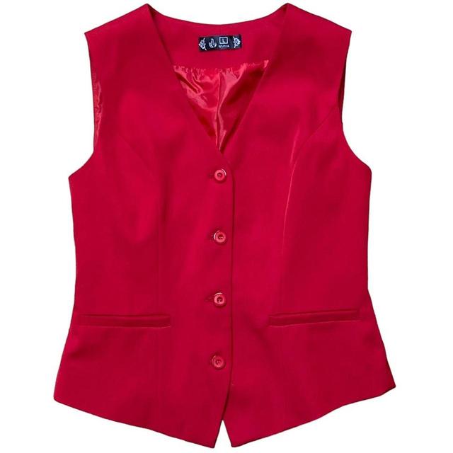 Preloved Women's Waistcoat - Red - L on Productcaster.