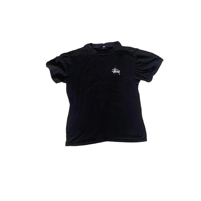 Stüssy Men's T-shirt - Black - L on Productcaster.