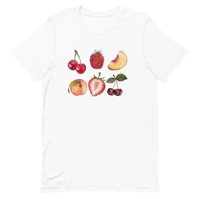 Women's T-shirt - White - S on Productcaster.