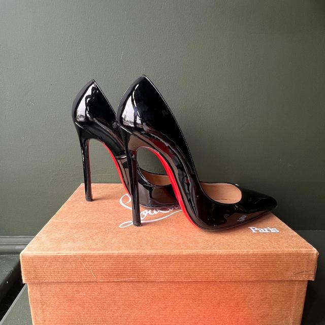 Christian Louboutin Women's Courts - Black - UK 5 on Productcaster.