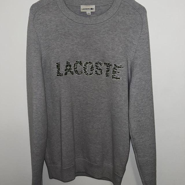 Lacoste Men's Sweatshirt - Grey - S on Productcaster.