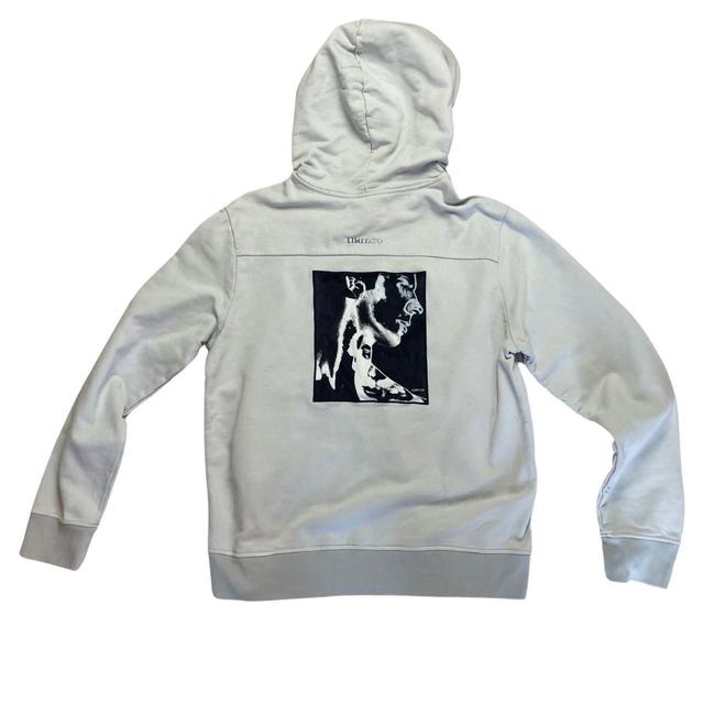 Designer Men's Hoodie - Grey/Black - L on Productcaster.