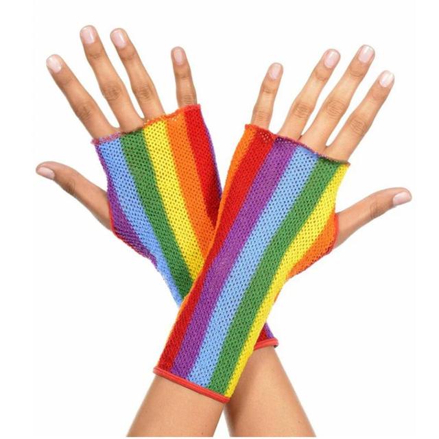 Designer Women's Casual Gloves - Multi on Productcaster.