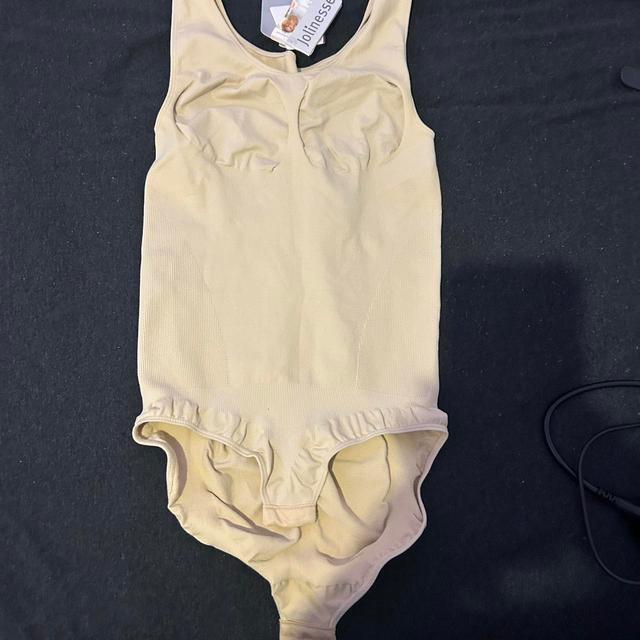 Women's Bodysuit - Tan/Cream - 14 on Productcaster.