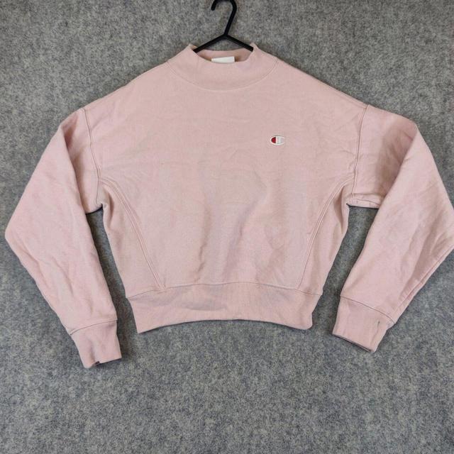 Champion Women's Sweatshirt - Pink - M on Productcaster.