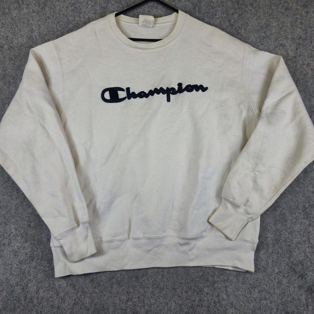 Champion Men's Jumper - White - XL on Productcaster.