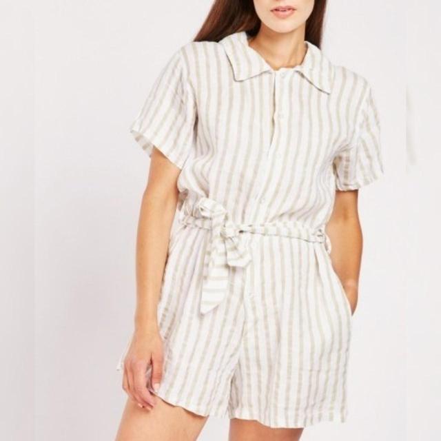 Women's Playsuit - White - UK 14 on Productcaster.