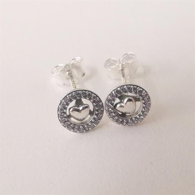 PANDORA Women's Earrings - Silver on Productcaster.