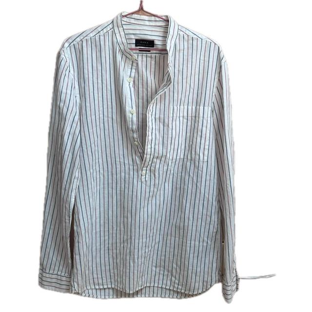 Zara Men's Shirt - White - S on Productcaster.