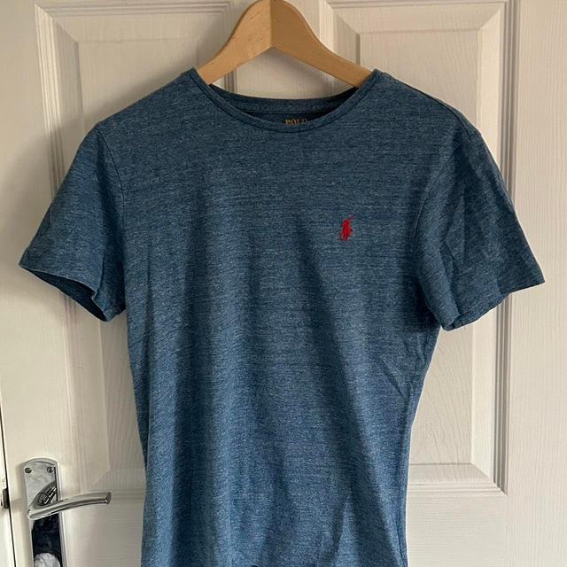 Polo Ralph Lauren Men's T-shirt - Blue - S on Productcaster.