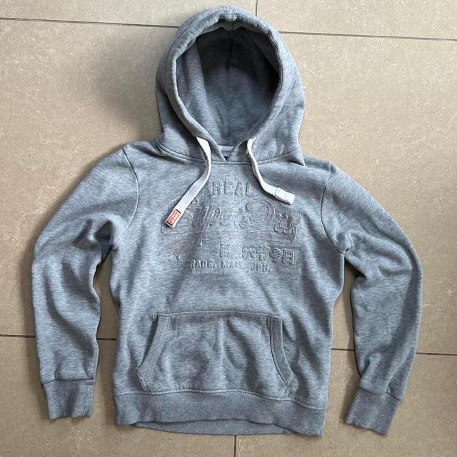 Superdry Men's Hoodie - Grey - S on Productcaster.