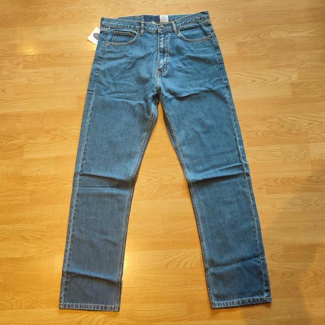 Men's Straight leg Jeans - Blue - 30" on Productcaster.