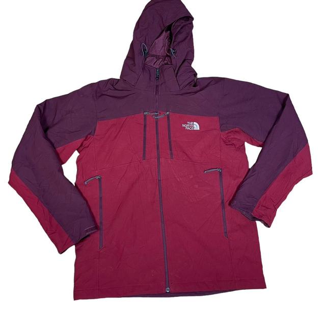 The North Face Men's Nylon Jacket - Red/Burgundy - M on Productcaster.