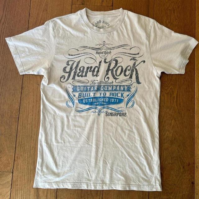 Hard Rock Cafe Men's T-shirt - White - M on Productcaster.