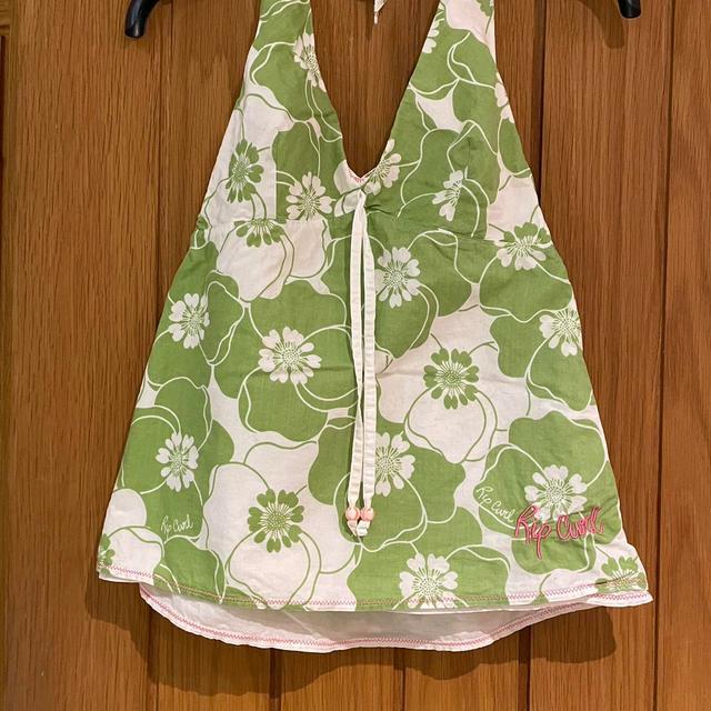 Rip Curl Women's Vest - Green/White - S on Productcaster.