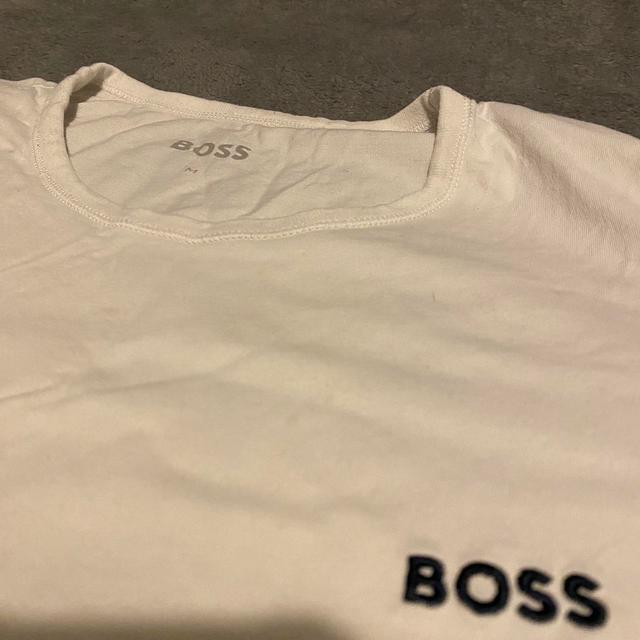 Hugo Boss Men's T-shirt - White - M on Productcaster.