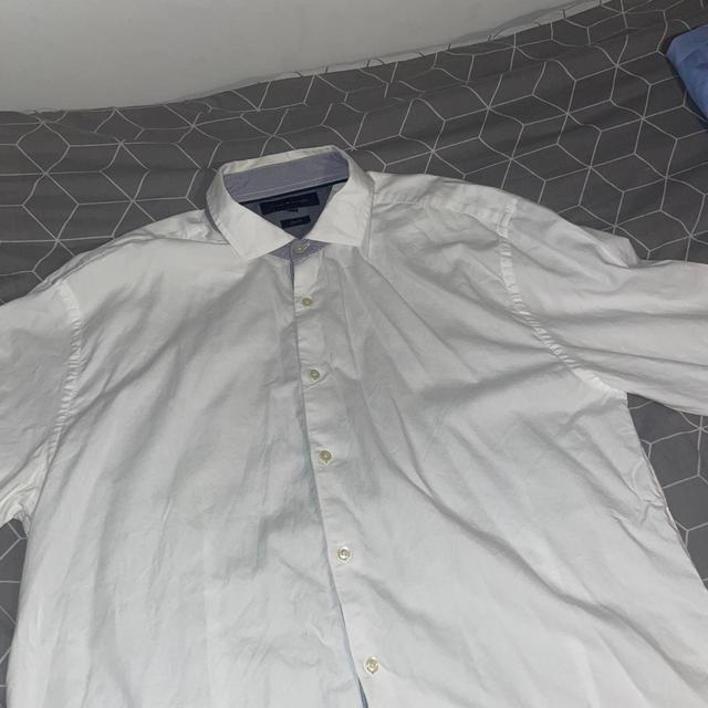 Tommy Hilfiger Men's Shirt - White - XXL on Productcaster.