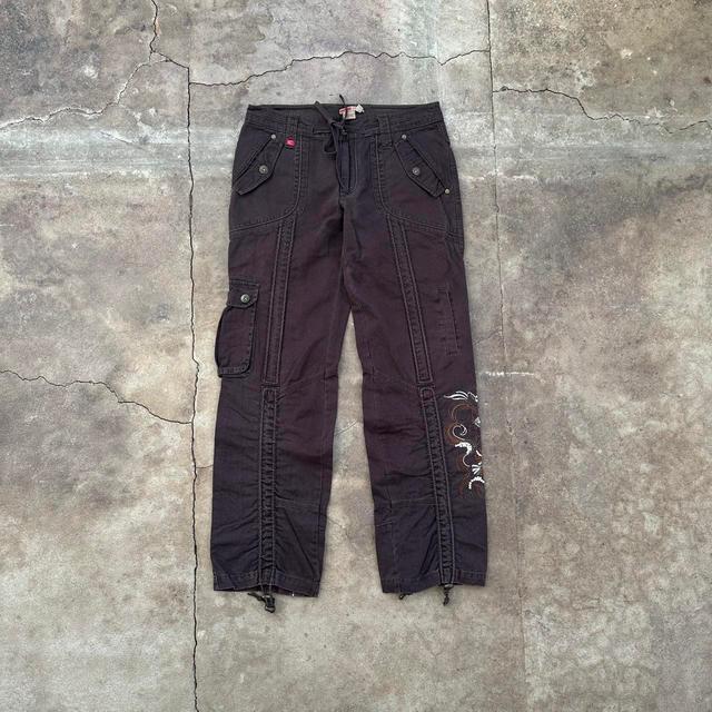 Vintage Women's Trousers - Brown - S on Productcaster.