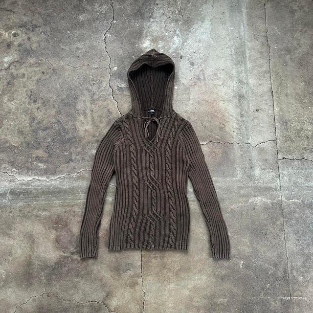 Vintage Women's Jumper - Brown - S on Productcaster.