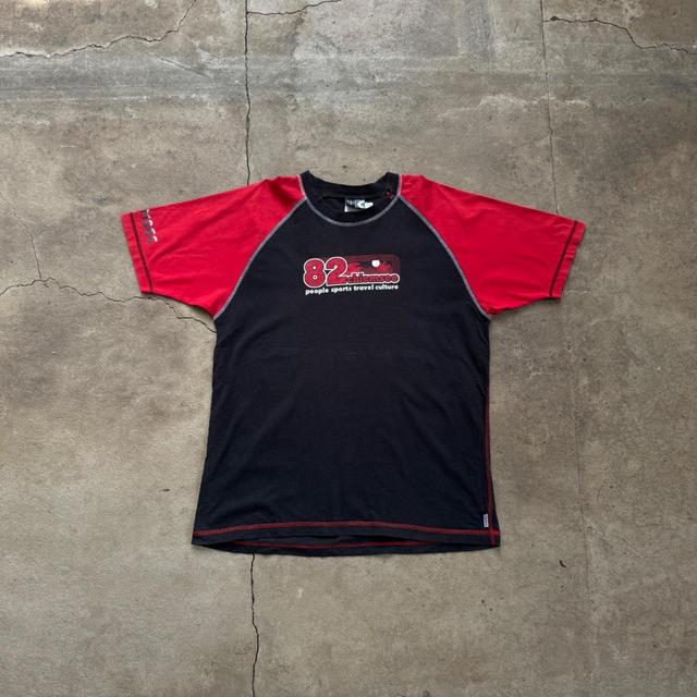 Vintage Men's T-shirt - Black/Red - L on Productcaster.