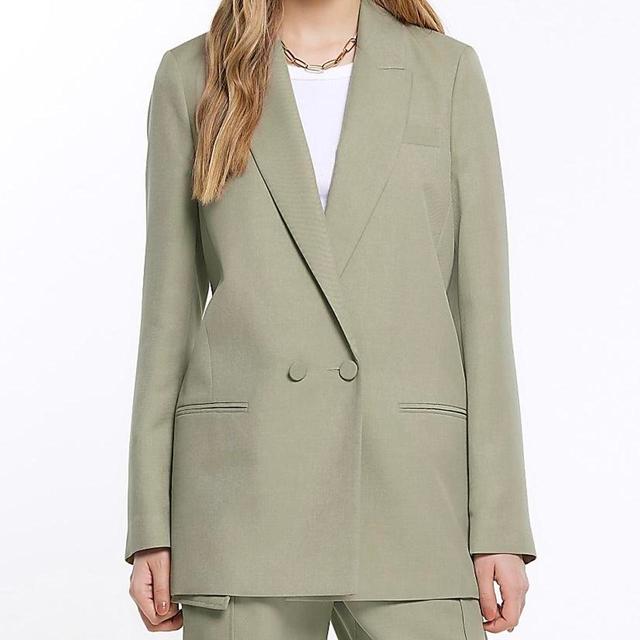 River Island Women's Tailored jacket - Khaki - UK 16 on Productcaster.