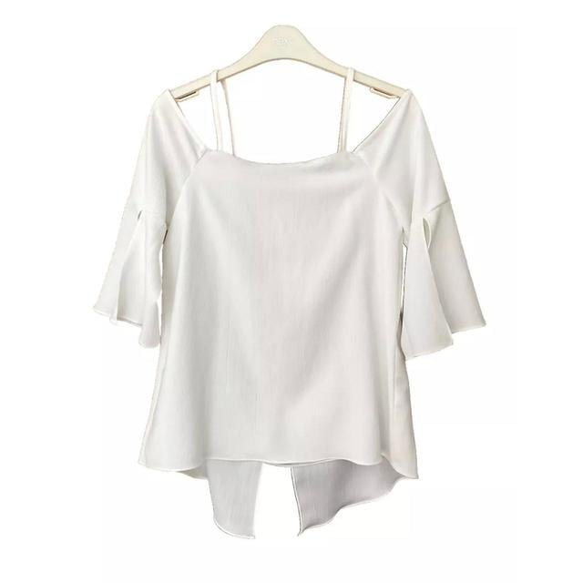 River Island Women's Blouse - White - 8 on Productcaster.