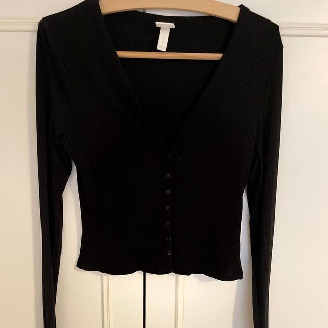 H&M Women's Top - Black - S on Productcaster.