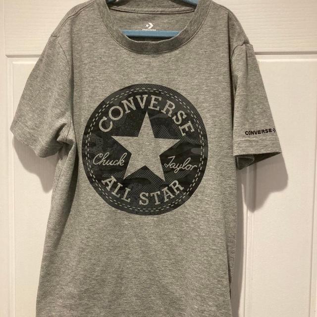 Converse Kids T-shirt - Grey/Black on Productcaster.