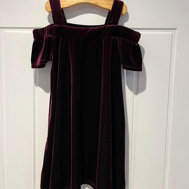 Next Kids' A-line Dress - Burgundy/Purple - 3 years on Productcaster.