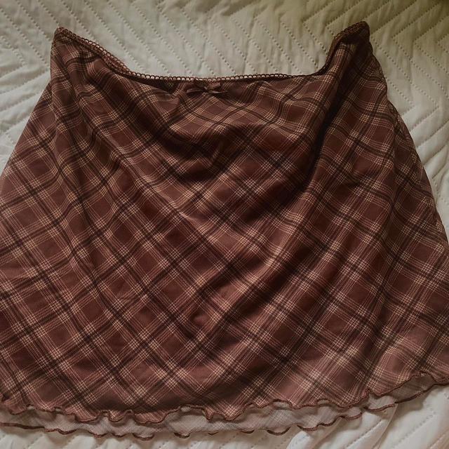 H&M Women's Casual Skirt - Brown - UK 8 on Productcaster.