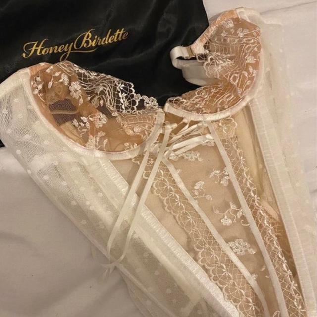 Honey Birdette Women's Corset - White - S on Productcaster.