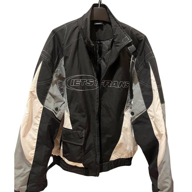 Urban Outfitters Women's Bomber Jacket - Black/Grey - S on Productcaster.