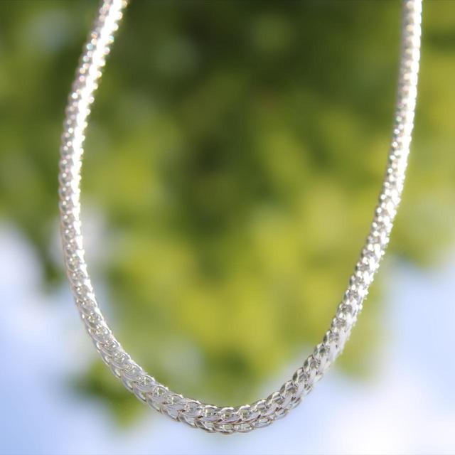 Women's Necklace - Silver on Productcaster.