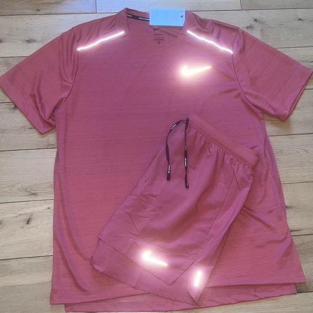 Nike Men's T-shirt - Pink - L on Productcaster.