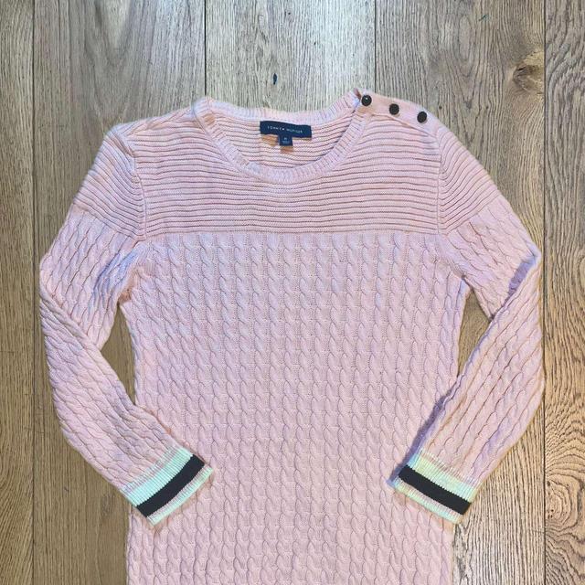 Tommy Hilfiger Women's Jumper - Pink - 10 on Productcaster.