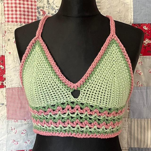 Handmade Women's Crop top - Multi - M on Productcaster.