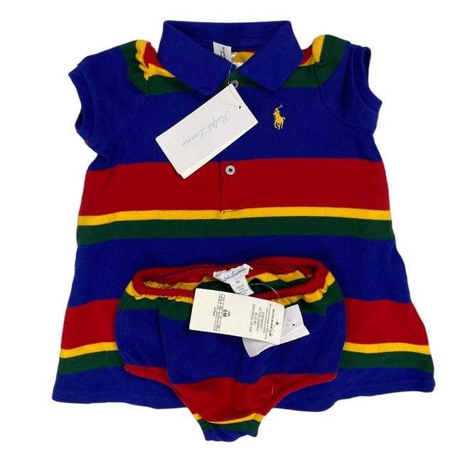 Ralph Lauren Kids' Shirt Dress - Multi - 3-6 months on Productcaster.