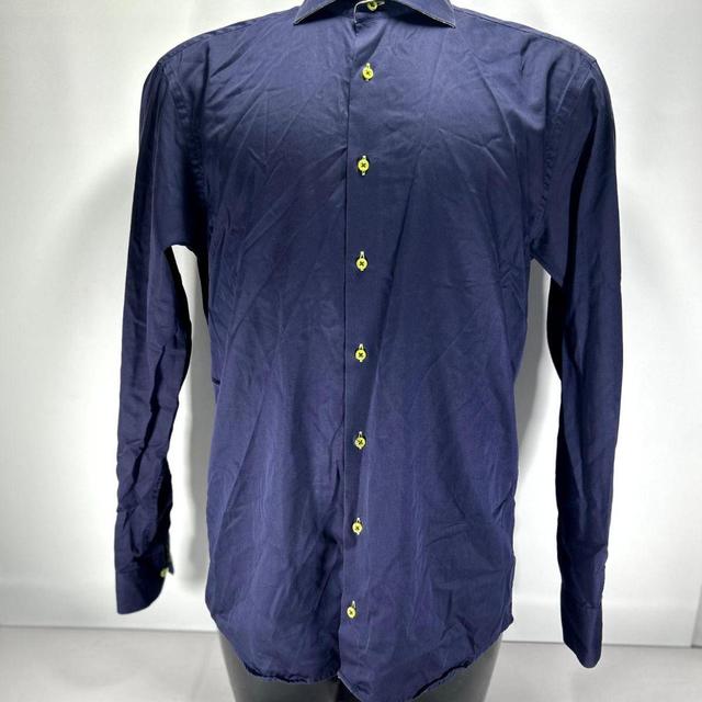 Vintage Men's Shirt - Blue on Productcaster.