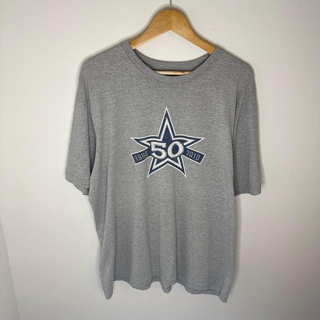 Vintage Men's T-shirt - Grey - XL on Productcaster.