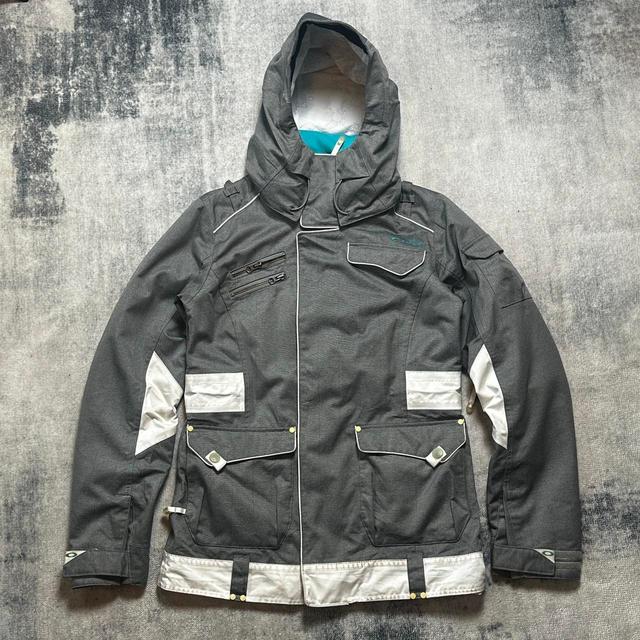 Oakley Women's Jacket - Grey/Green - S on Productcaster.