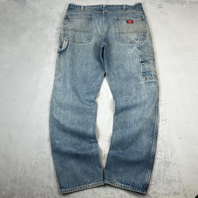 Dickies Men's Distressed Jeans - Blue - 36" on Productcaster.