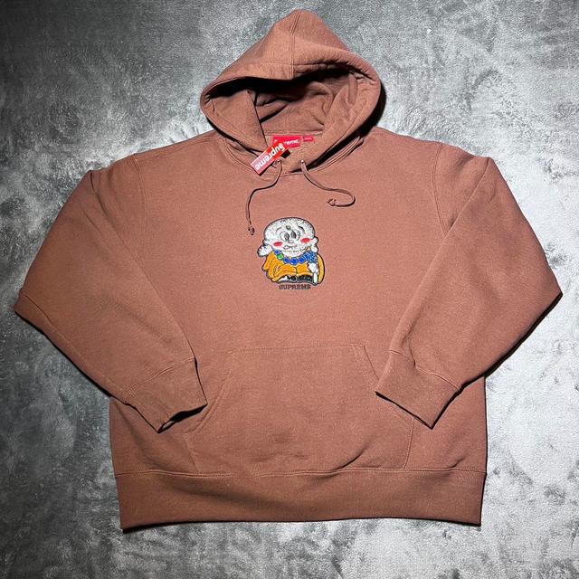 Supreme Men's Hoodie - Brown - S on Productcaster.