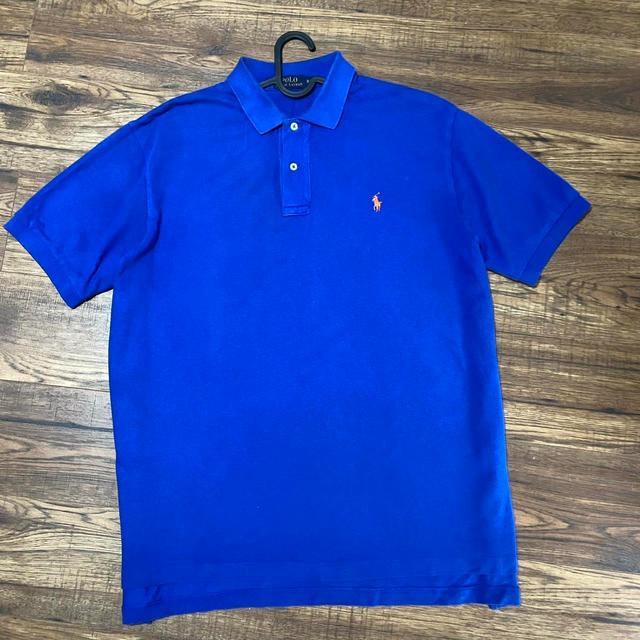 Polo Ralph Lauren Men's Polo shirt - Blue - XL on Productcaster.