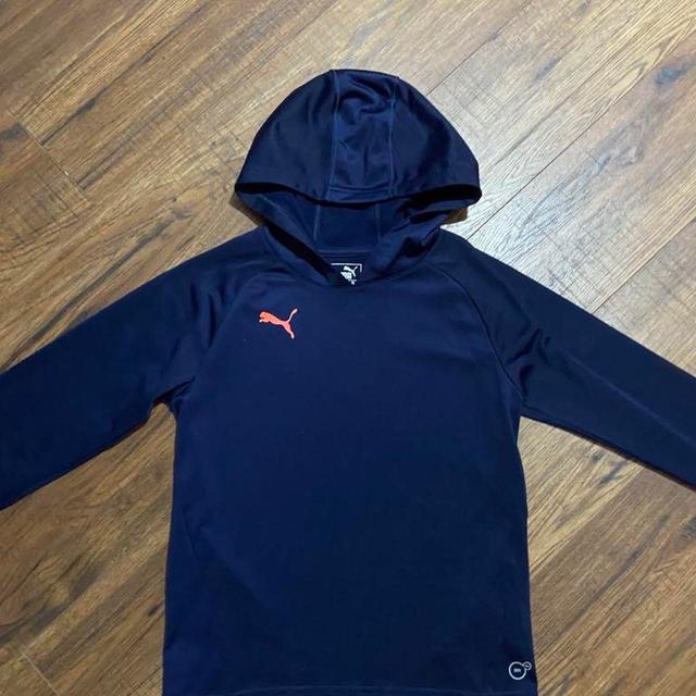 Puma Kids' Hoodie - Navy - 9 years on Productcaster.