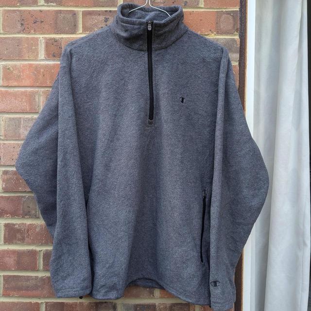 Champion Men's Sweatshirt - Grey - L on Productcaster.