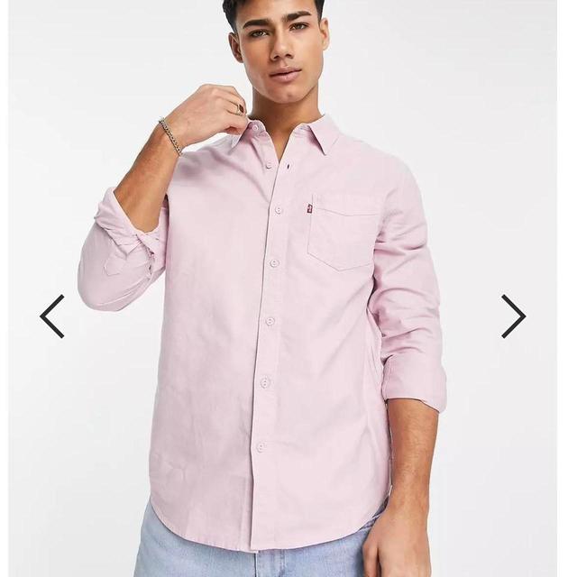 Levi's Men's Shirt - Pink - L on Productcaster.