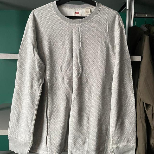 Levi's Men's Sweatshirt - Grey - L on Productcaster.