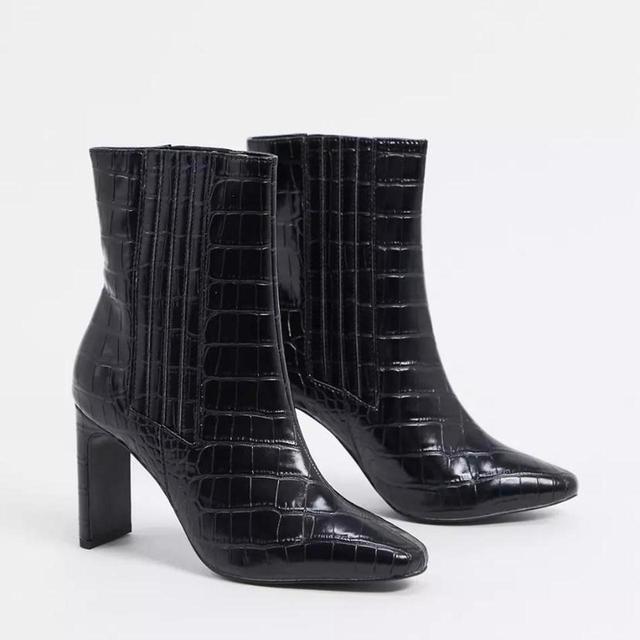 ASOS Design Women's Ankle Boots - Black - UK 4 on Productcaster.