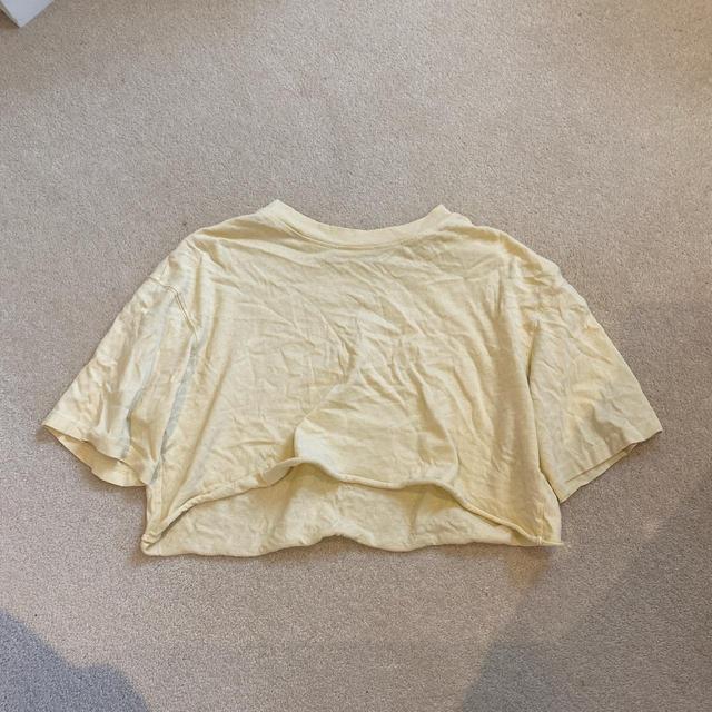 Topshop Women's T-shirt - Yellow - S on Productcaster.