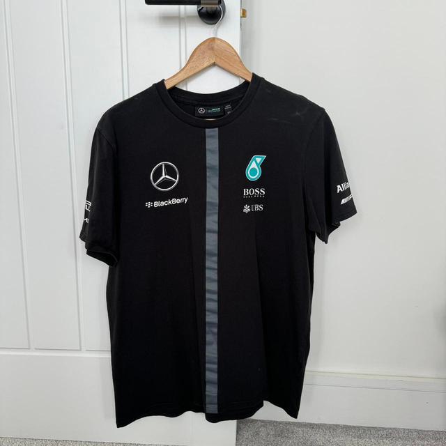 Mercedes-Benz Men's T-shirt - Black - M on Productcaster.